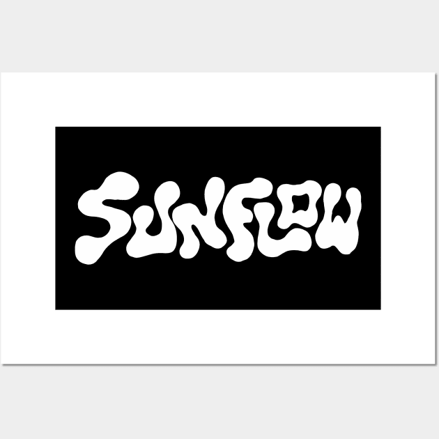 sunflow typography lettering Wall Art by sunflow